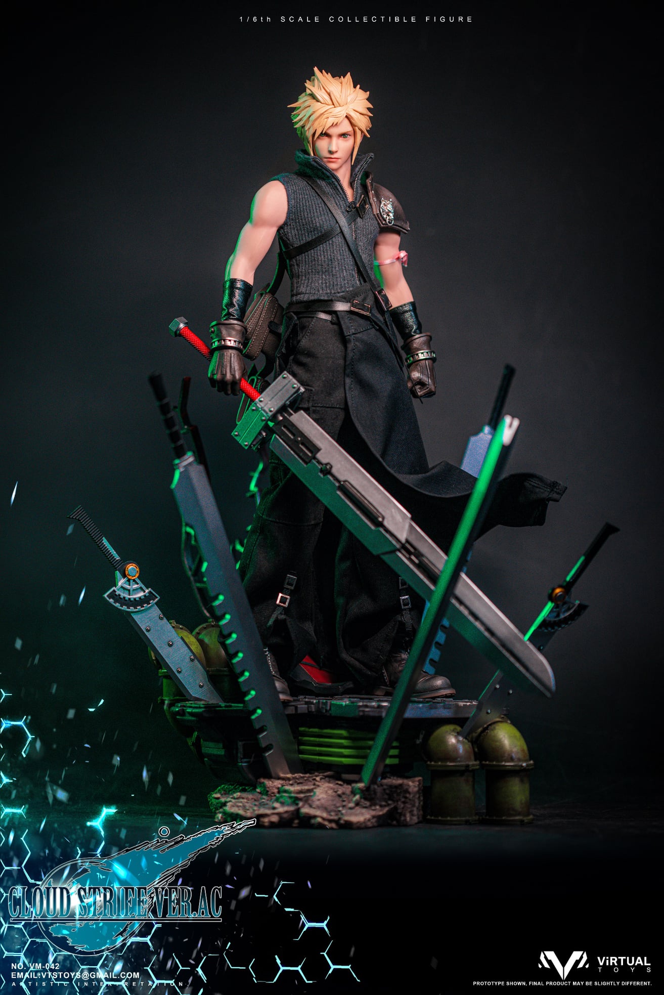 สั่งจอง]VTSTOYS vm-042 1/6 : FORMER 1st CLASS SOLDIER (AC version