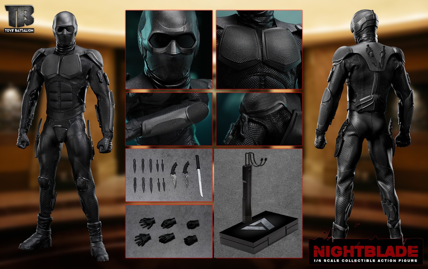[สั่งจอง] TOYS BATTALION TB009 1/6 ：NightBlade