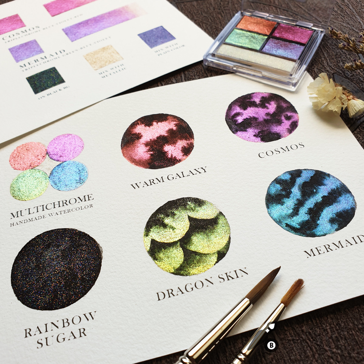 [ HANDMADE WATERCOLOR ] MULTICHROME SERIES