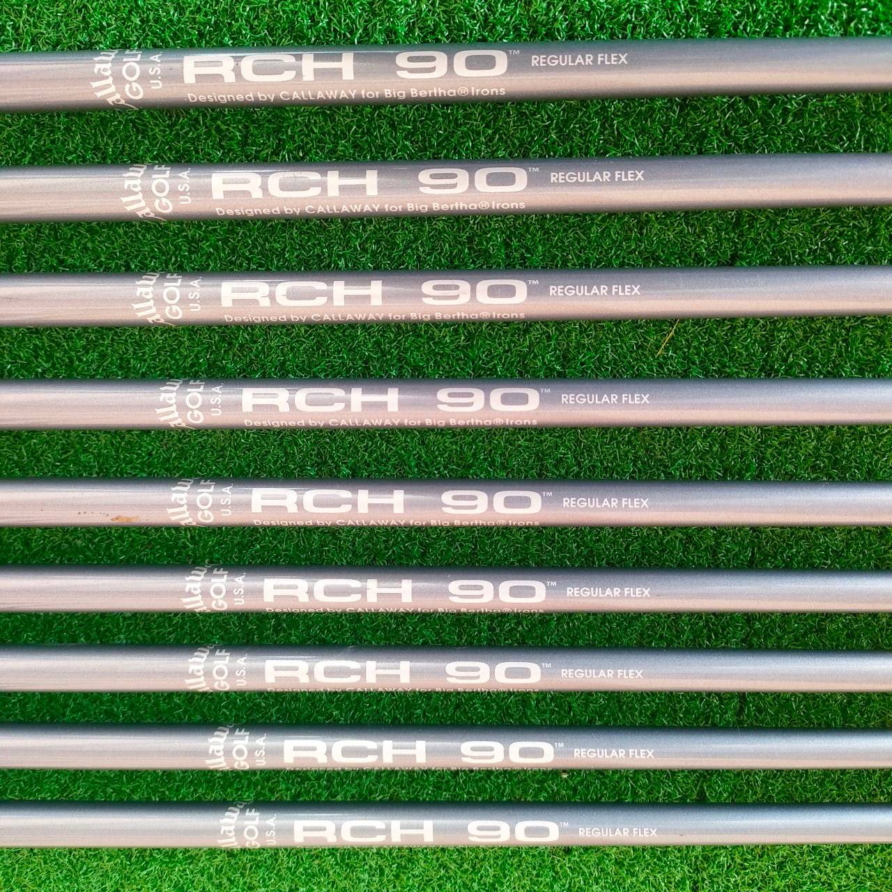 ชุดเหล็ก CALLAWAY BIG BERTHA มีเหล็ก 3-9 เเละ PW SW ก้าน RCH 90 FLEX R ชุดยอดนิยมสุด เพราะใบใหญ่ ตีง่ายๆ แต่ความรู้สึกดีมาก