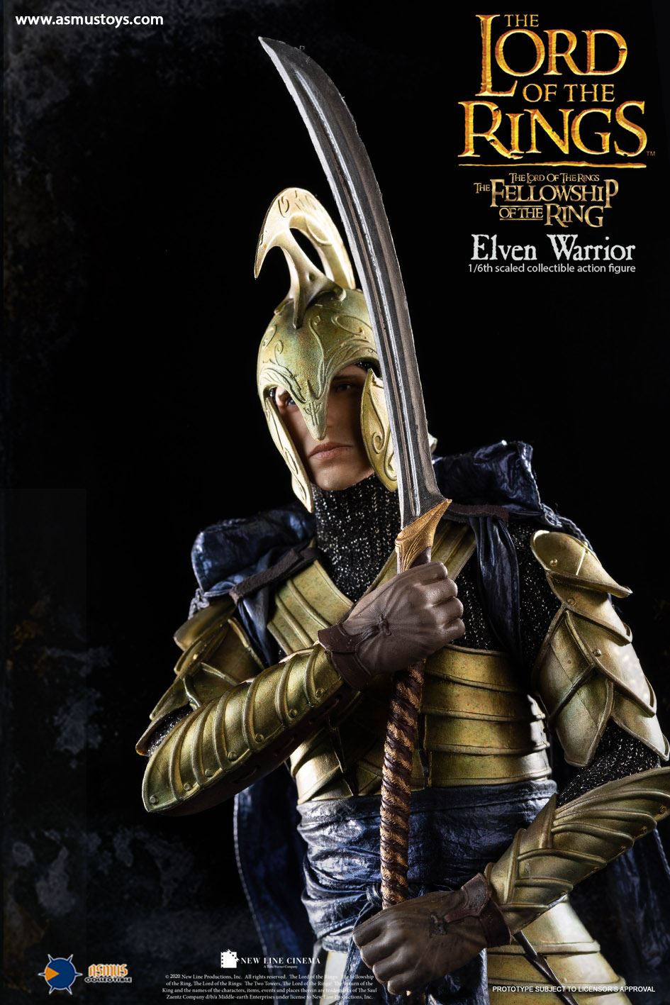 [สั่งจอง]ASMUS TOYS LOTR027W 1/6 Scale : THE LORD OF THE RINGS SERIES - ELVEN WARRIOR