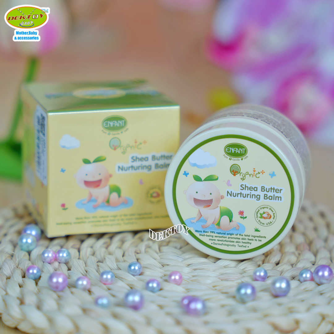 Enfant อองฟองต์เชียบัตเตอร์ ORGANIC PLUS SHEA BUTTER NURTURING BALM ใช้ได้ตั้งแต่แรกเกิด 30 กรัม