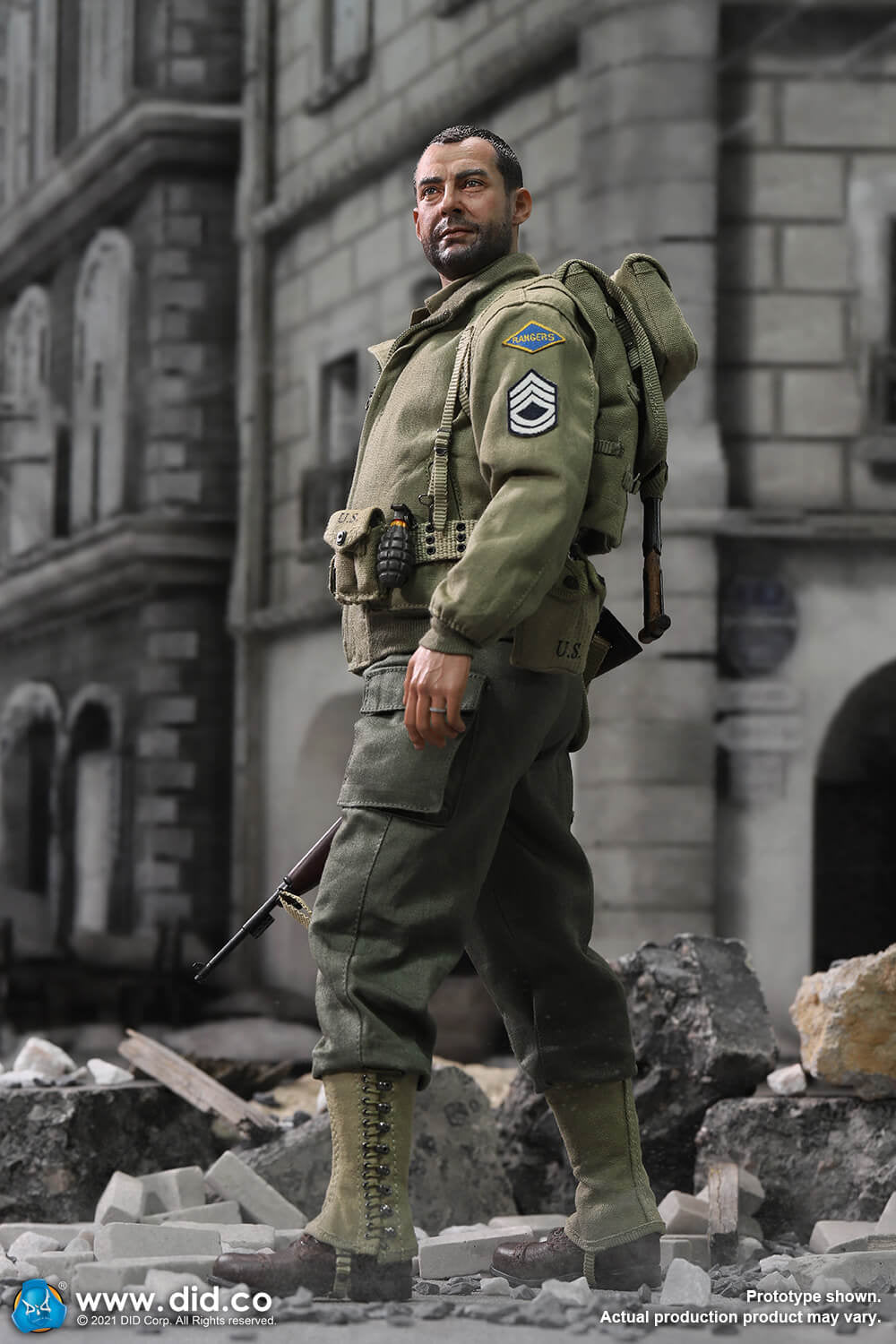 [สั่งจอง]DID A80150 1/6 : WWII US 2nd Ranger Battalion Series 5 – Sergeant Horvath