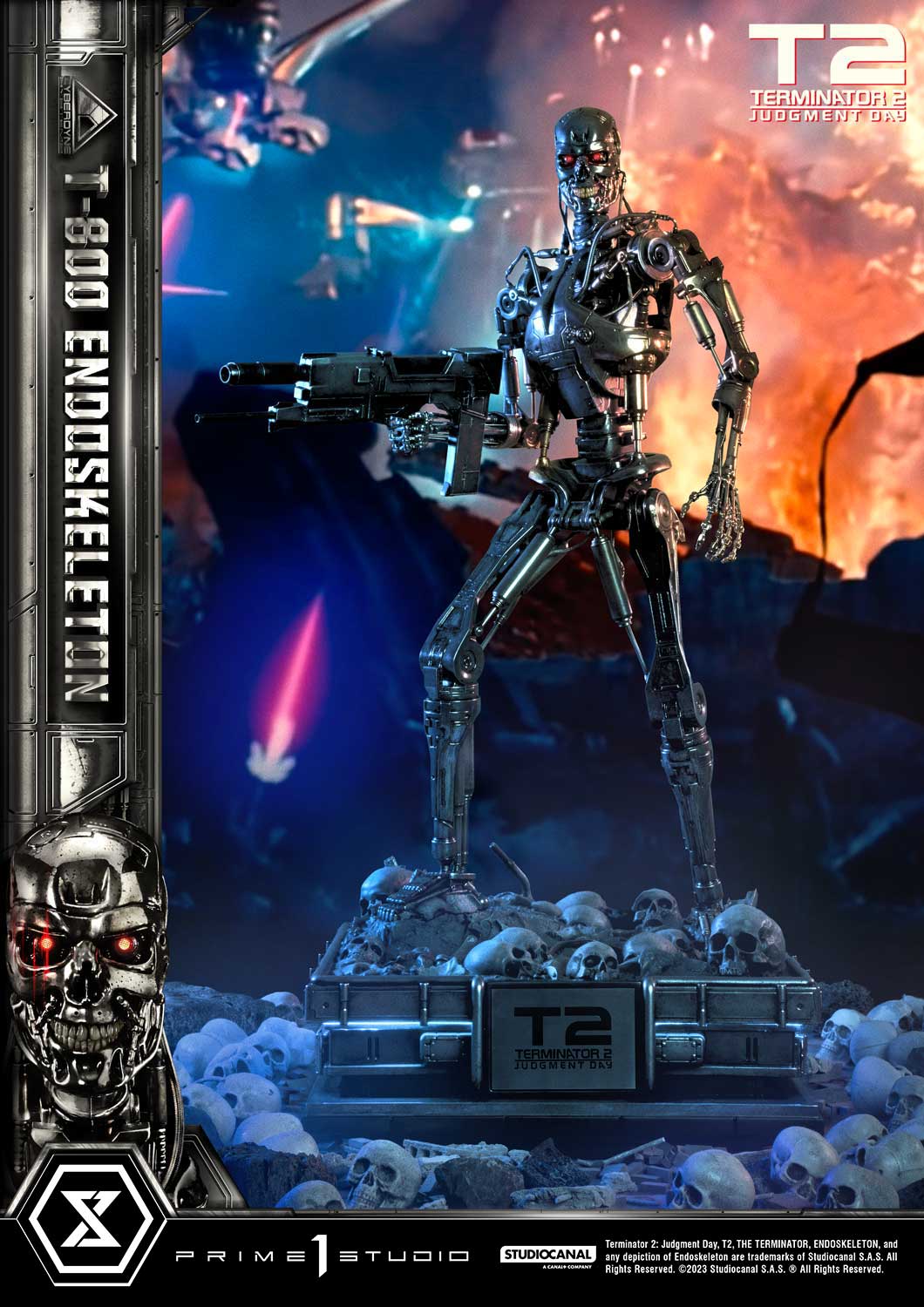 [สั่งจอง] Prime 1 Studio : T-800 Endoskeleton (T2: Judgment Day)