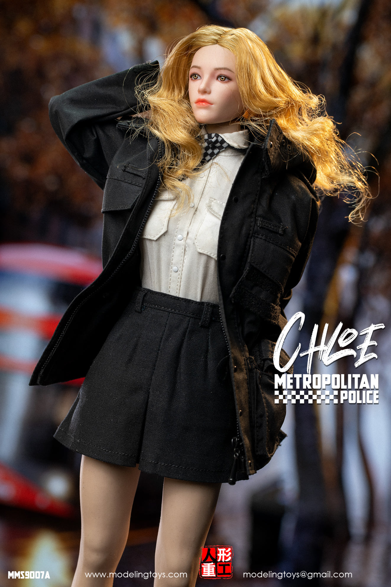 [สั่งจอง]MODELING TOYS MMS9007 1/6 : BRITISH METROPOLITAN FEMALE POLICE SERVICE ARMED POLICE - OFFICER CHLOE & KATIE