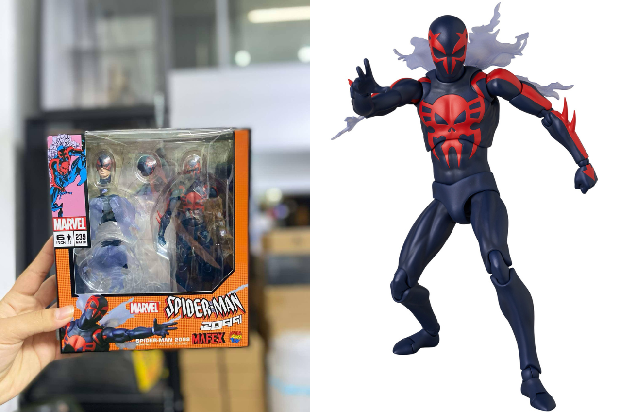 พร้อมส่ง] MAFEX No.239 : Spider-Man 2099 (Comic Ver.) - Toxtoysshop