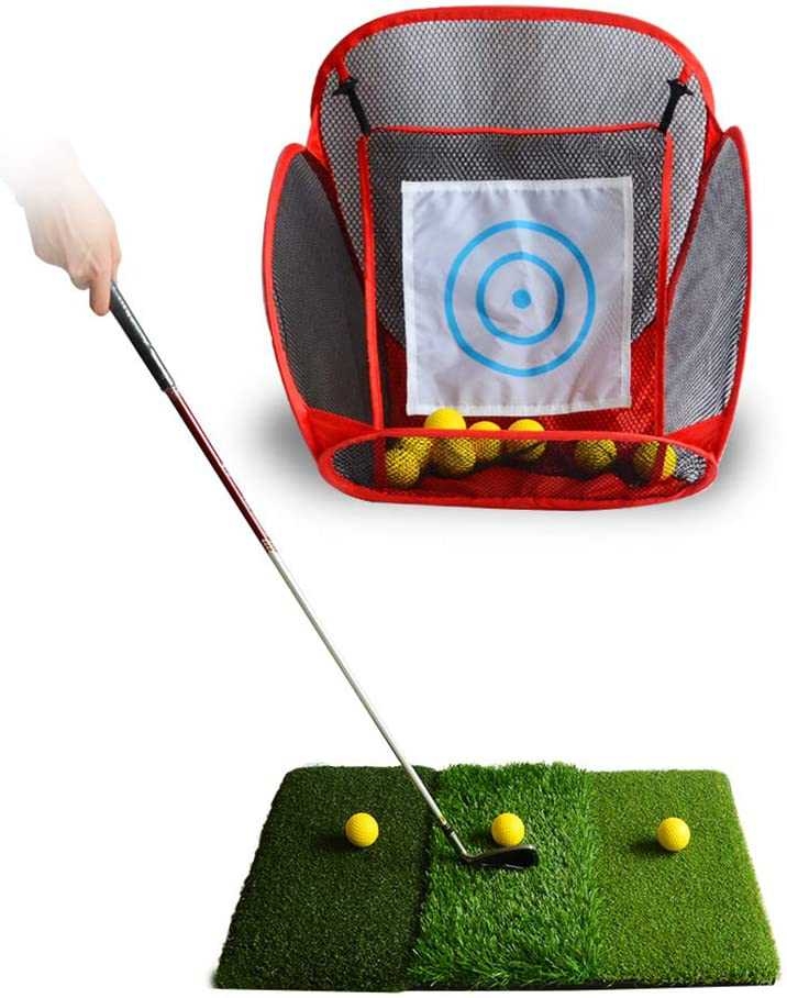Golf Hitting Net NT-1 ตาข่ายฝึกซ้อมกอล์ฟ สำหรับซ้อมสวิง ซ้อมชิพฝึกความแม่นยำ โครงสร้างเเข็งเเรง พับเก็บได้