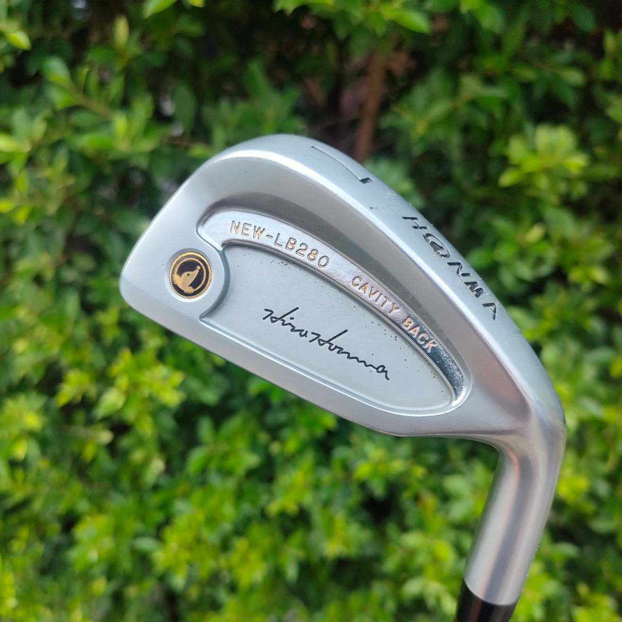 เหล็ก 7 HONMA NEW-LB280 CAVITY BACK ก้าน NEW TITANIUM CARBON M40 FLEX R-1 สุดยอดเหล็กพรีเมี่ยมจาก HIRO HONMA ไม้กอล์ฟมือสอง ของแท้ BY NakaraLuxurious