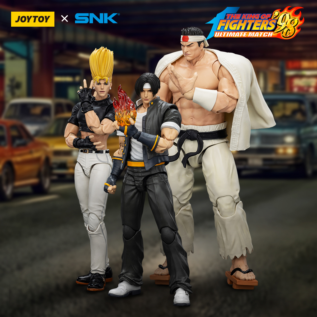 [สั่งจอง] Joy toy 1/18 : KOF 98UM Hero Team