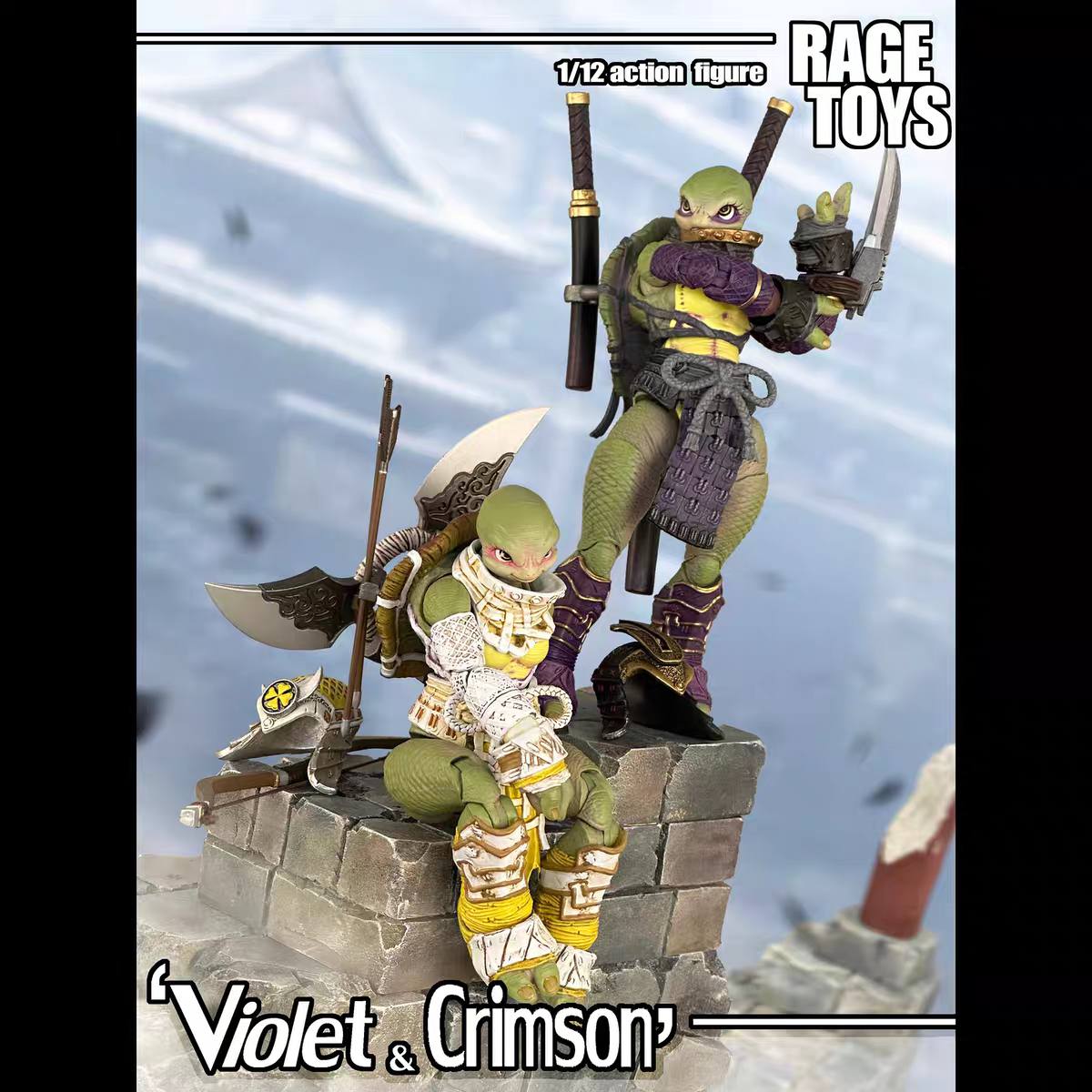 [สั่งจอง] Rage toys : ninja sisters