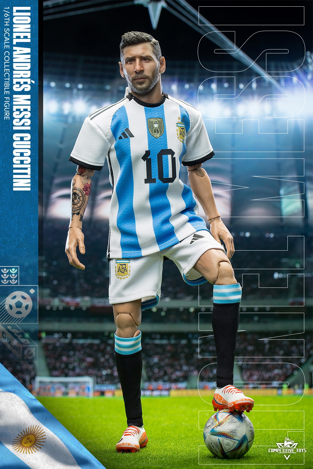 [สั่งจอง]Competitive Toys Com001 1/6 : Lionel Andres Messi Cuccitini