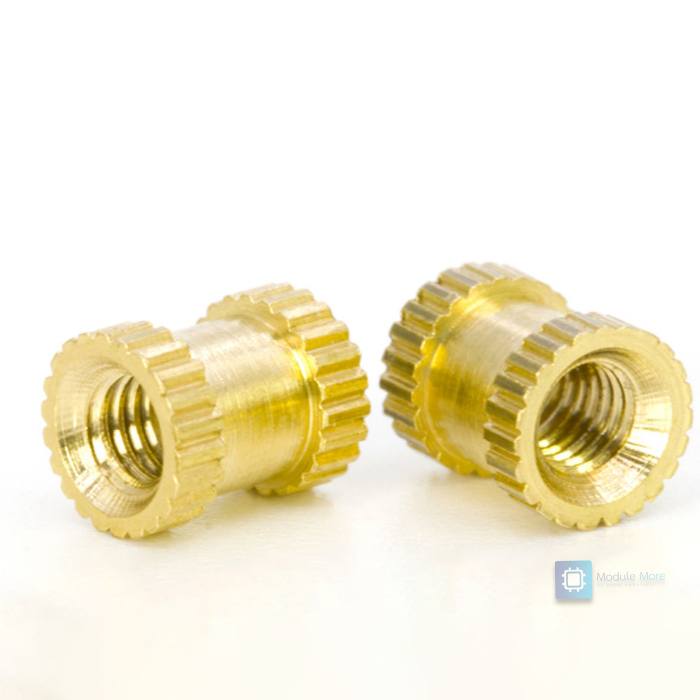 [ 5 ชิ้น ] น็อตตัวเมียสำหรับฝังในพลาสติก Injection Molding Nut