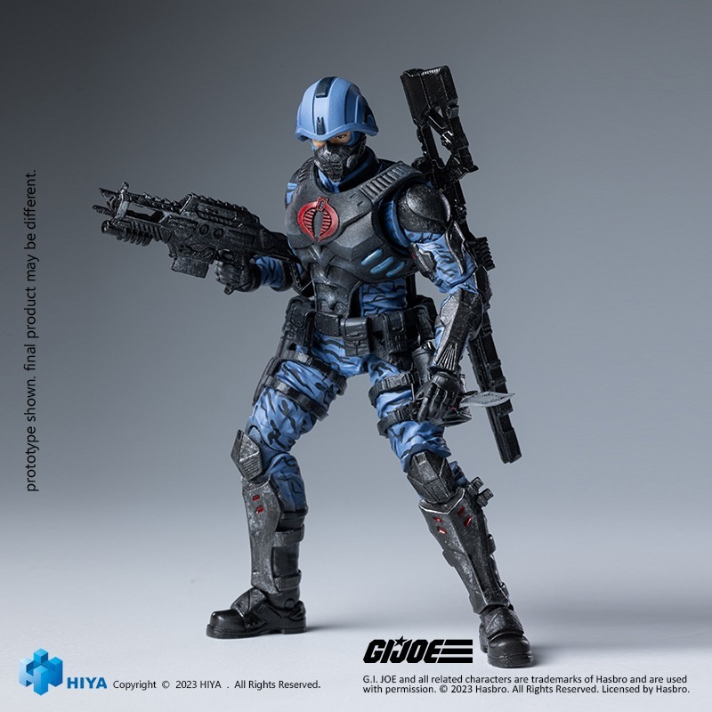 [สั่งจอง] HIYA Exquisite Mini Series EMG0146 1/18 ( 4 Inch ) : G.I.JOE - Cobra Trooper