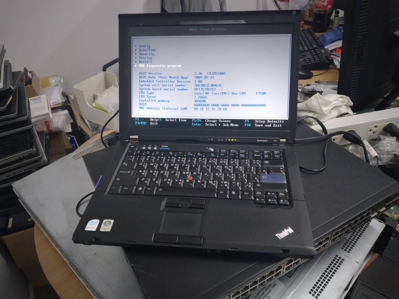 Lenovo Thinkpad T61 14.1 inch