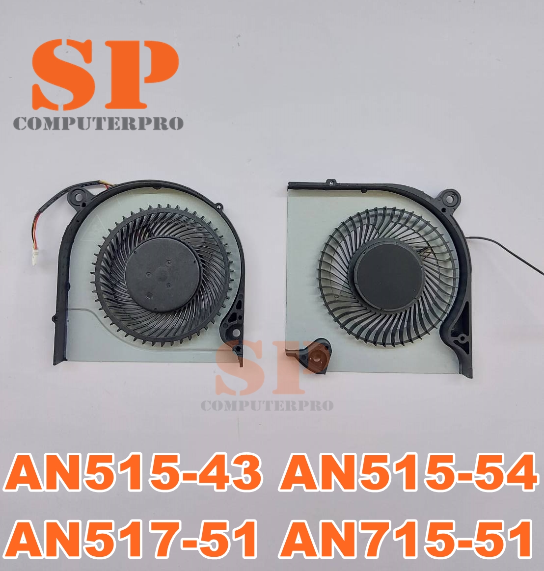 พัดลมโน๊ตบุ๊ค ACER CPU FAN ACER Nitro 5 Nitro 7 AN515-43 AN515-54 AN517-51 AN715-51 ขายเป็นคู่