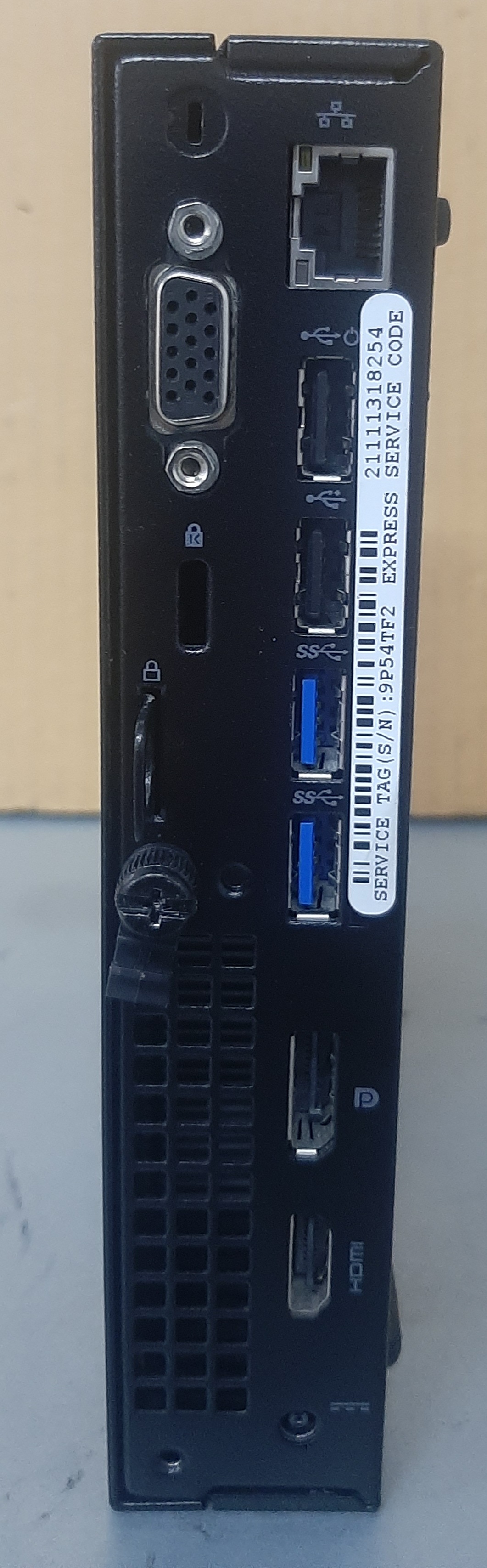 คอมพิวเตอร์ตั้งโต๊ะขนาดเล็ก มือสอง Dell Optiplex 3040 Micro (i3-6100T Ram4GB HDD500GB) สภาพดี ใช้งานปกติ ประกันร้าน 1 เดือน