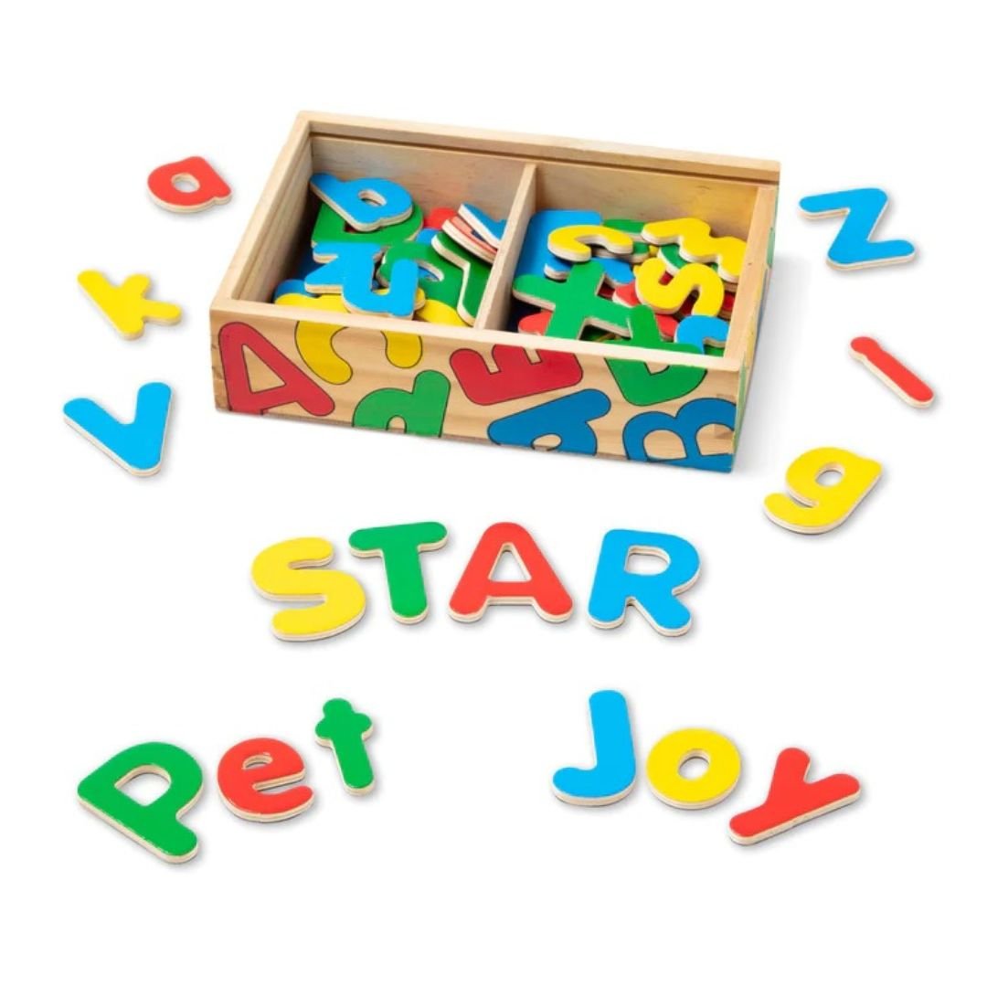 แม่เหล็กตัวอักษร ABC อักษรเล็ก & อักษรใหญ่ รุ่น 0448 Melissa