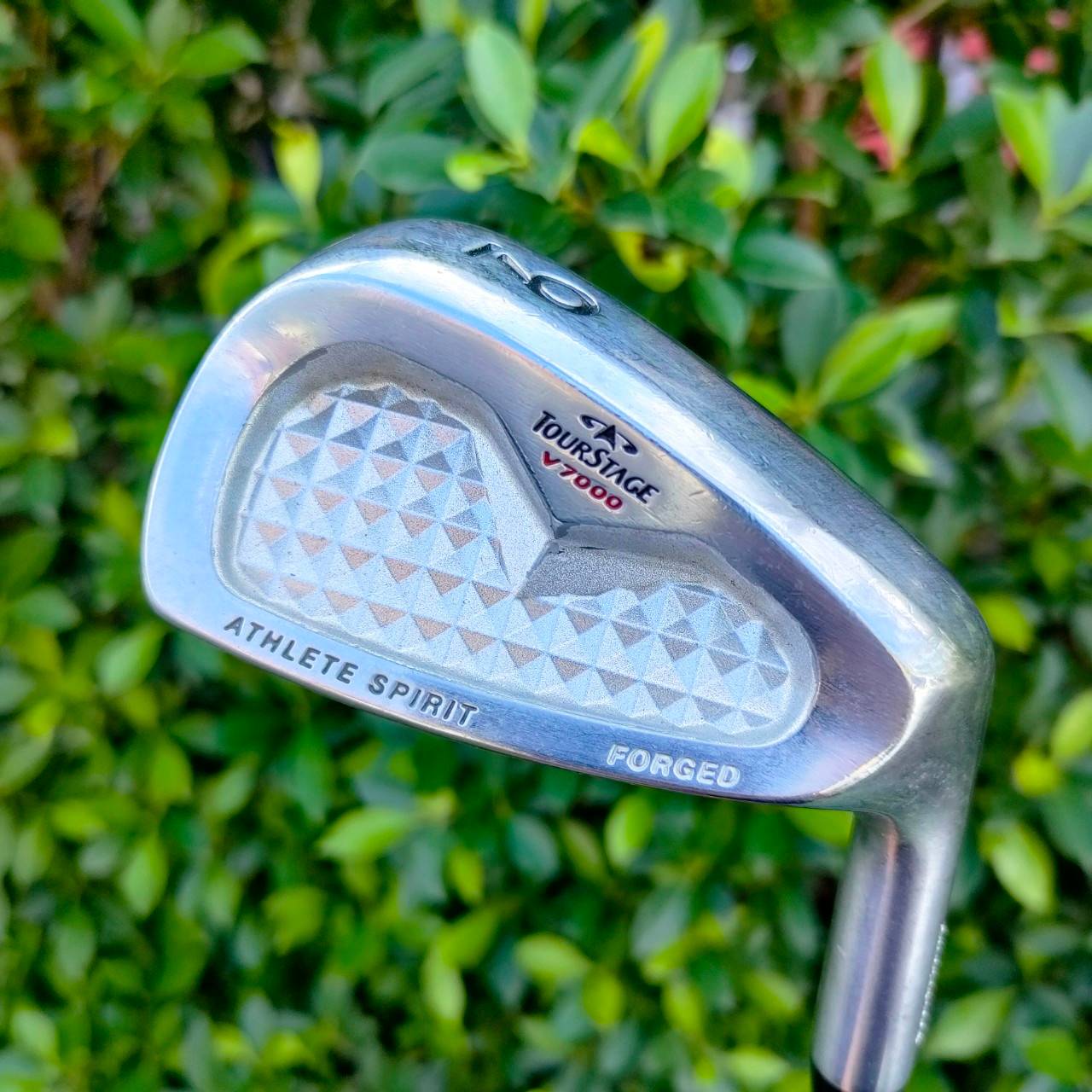 ชุดเหล็ก TOURSTAGE V7000 ATHLETE SPIRIT FORGED มีเหล็ก 4-9 เเละ PW ก้าน TOURSTAGE TDI-60H FLEX R สุดยอดเหล็ก FORGED พรีเมี่ยมตีง่าย จากประเทศญี่ปุ่น