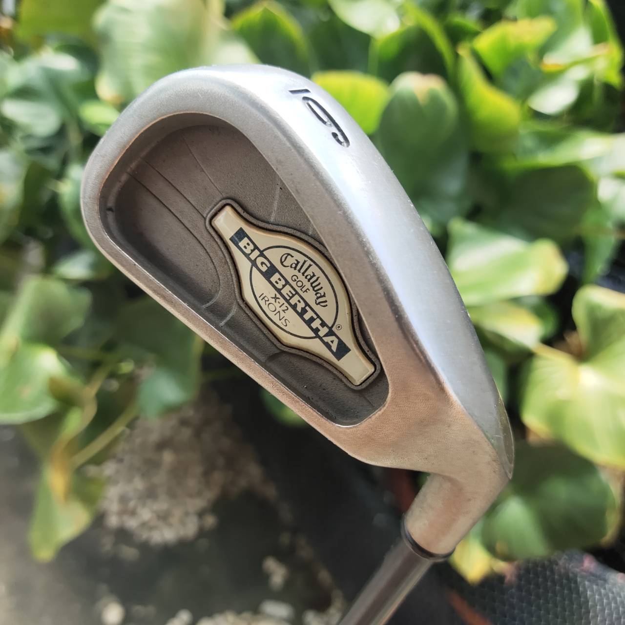 เหล็ก 6 Callaway BIGBERTHAR X-12 คุณภาพสูงสุด เหล็ก CAVITY ใหม่ ลึก ตีง่าย ก้านเสียบทะลุครับ