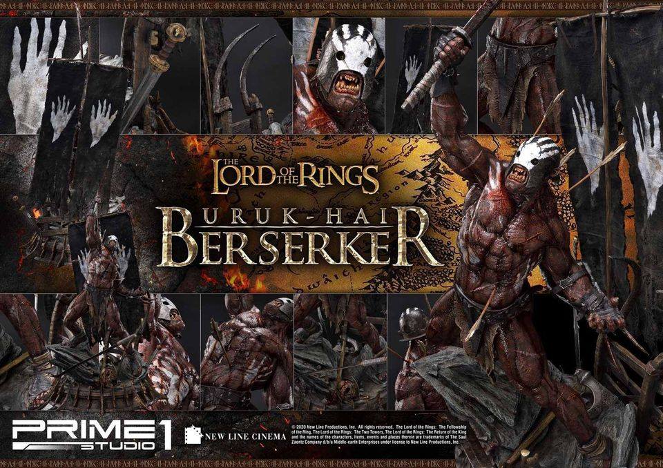 [สั่งจอง]Prime 1 Studio PMLOTR-04 1/4 The Lord of The Rings : Uruk-Hai Berserker