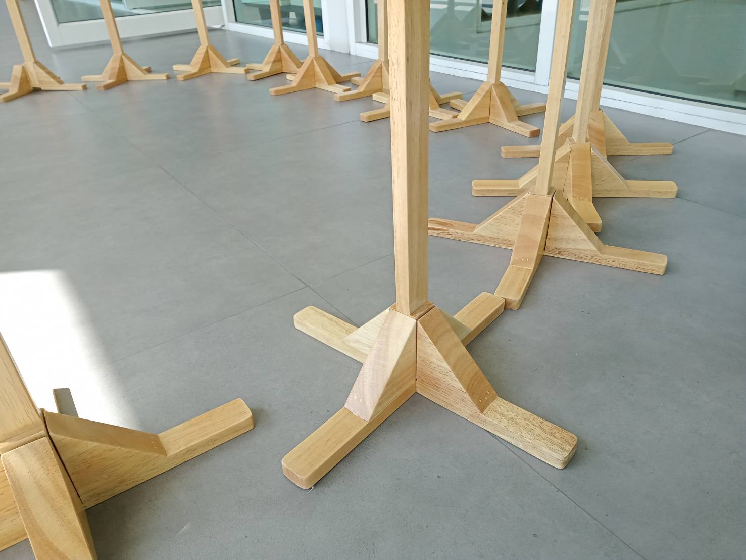 ชุดป้ายจราจรไม้ ตั้งสนาม ป้ายจราจรสนาม ป้ายไม้ (15 ชิ้น) พร้อมส่ง