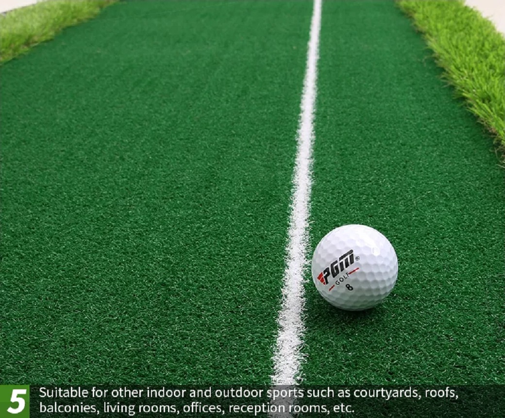 กรีนหญ้าเทียมซ้อมพัตต์ PGM GL009 ขนาดใหญ่ 0.75 x 3 เมตร