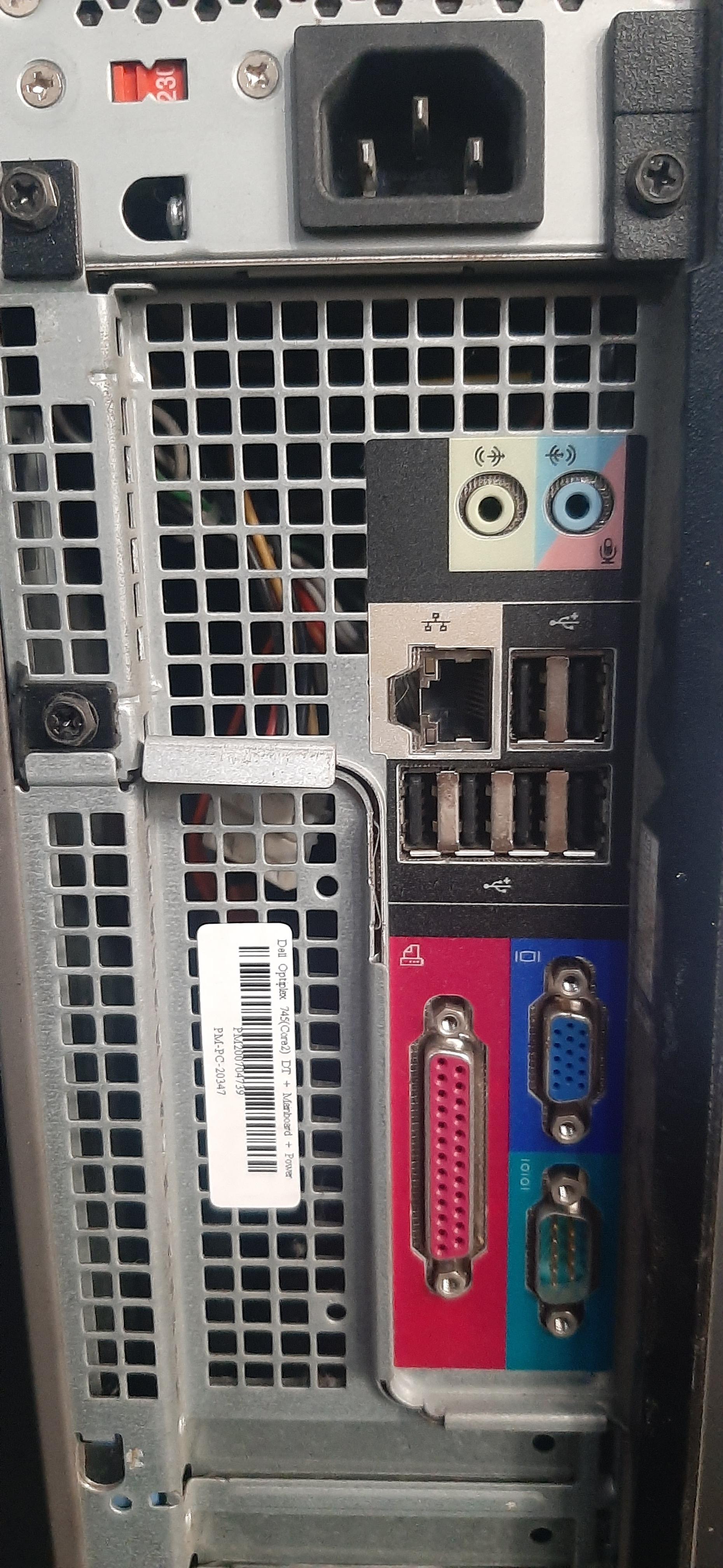 PC Core2 มือสอง มีประกัน Dell OptiPlex 745 Desktop (E6300 Ram4GB HDD160GB)