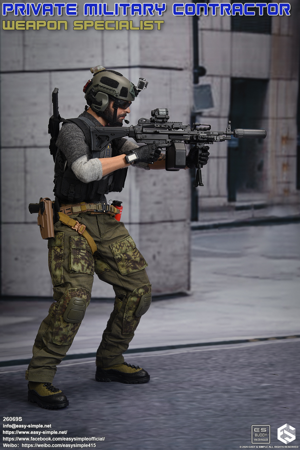 [สั่งจอง] Easy&Simple 26069S Private Military Contractor Weapon Specialist