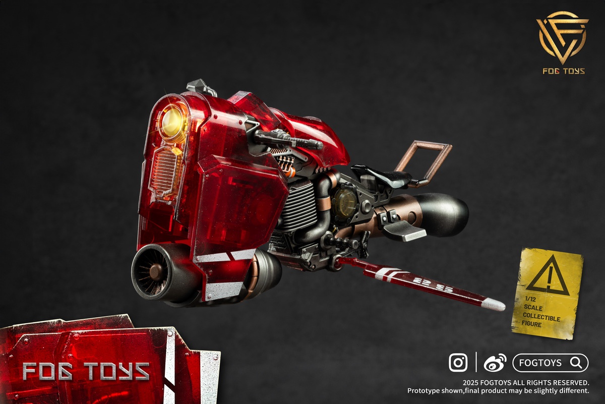 [สั่งจอง]FOGTOYS 1/12 : “Falcon” Translucent .VER