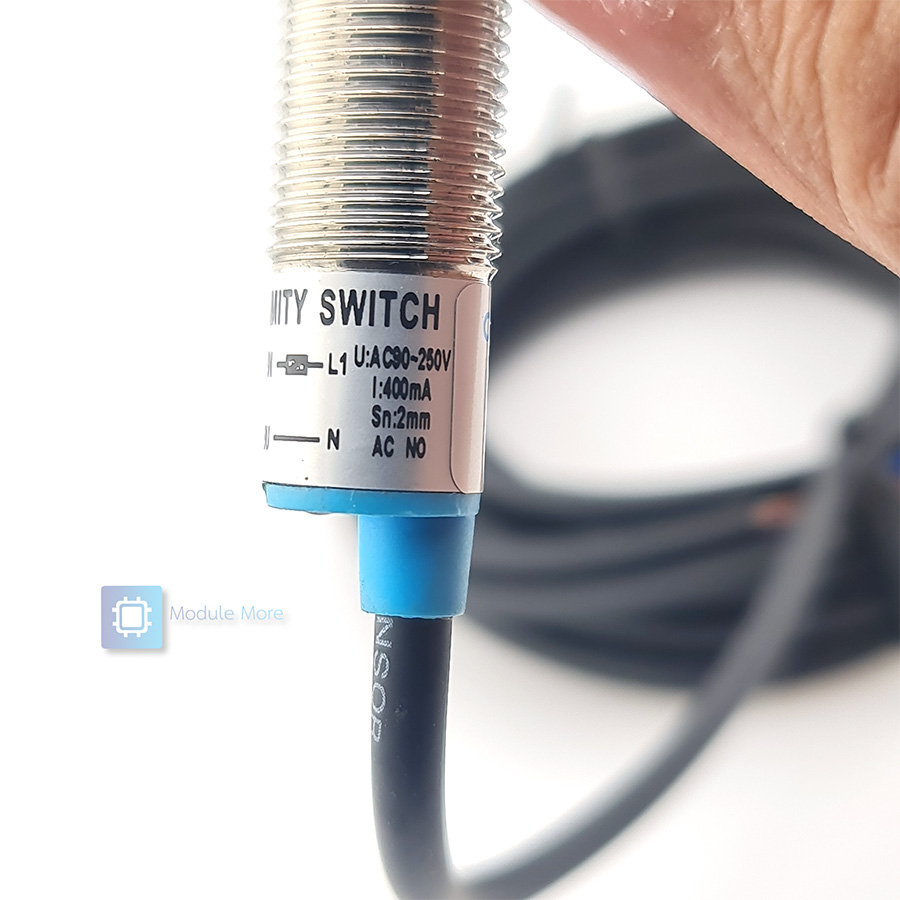 เซ็นเซอร์ตรวจจับโลหะ LJ12A3-2-J/A1 90-250VAC NO ระยะ 2mm Sensor proximity two-wire 220VAC