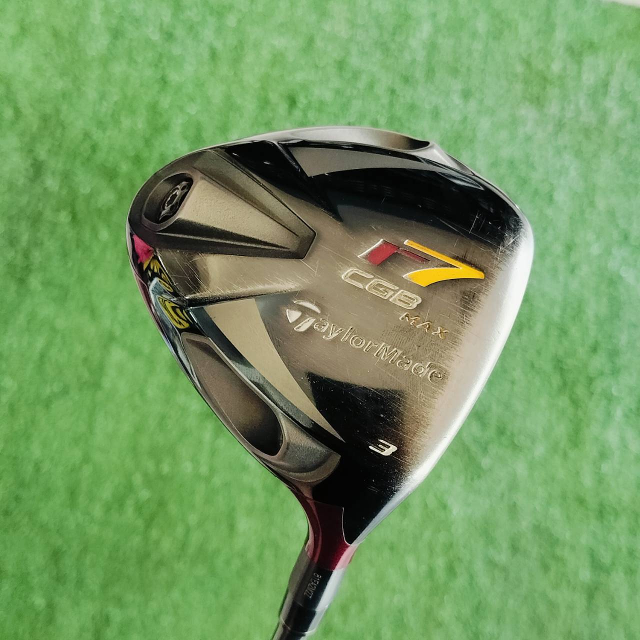 FW3 TAYLORMADE R7 CGB MAX องศา 15 มีหมุด สามหมุด ปรับให้ตรงได้ ก้าน TAYLORMADE RE*AX FLEX R ไม้กอล์ฟพรีเมี่ยมมือสอง ของแท้ By NakaraLuxurious
