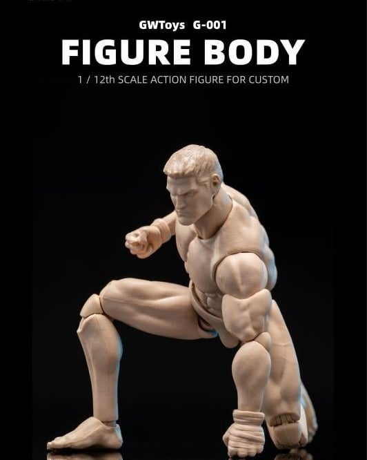[สั่งจอง]GWToys G-001 1/12 : Base body for custom