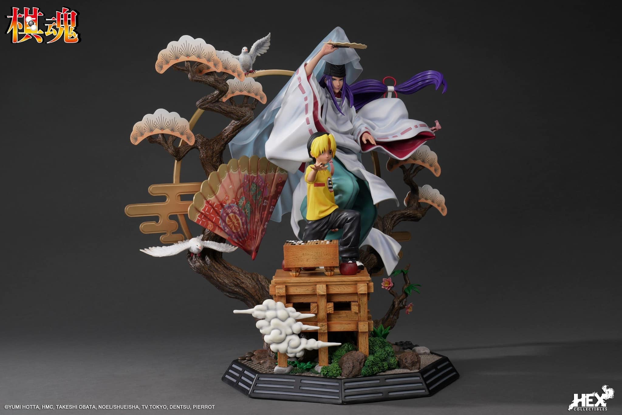[สั่งจอง]HEX Collectibles 1/6 : Hikaru no Go-Shindou Hikaru & Fujiwara no Sai: The Divine Move