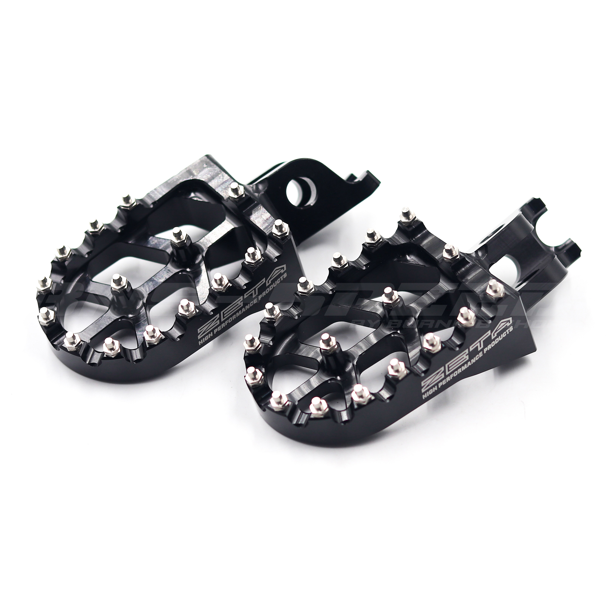 พักเท้าแต่ง CRF250/300L/M/Rally, CRF250R/RX, CRF450RL, CR125/250 - สีดำ