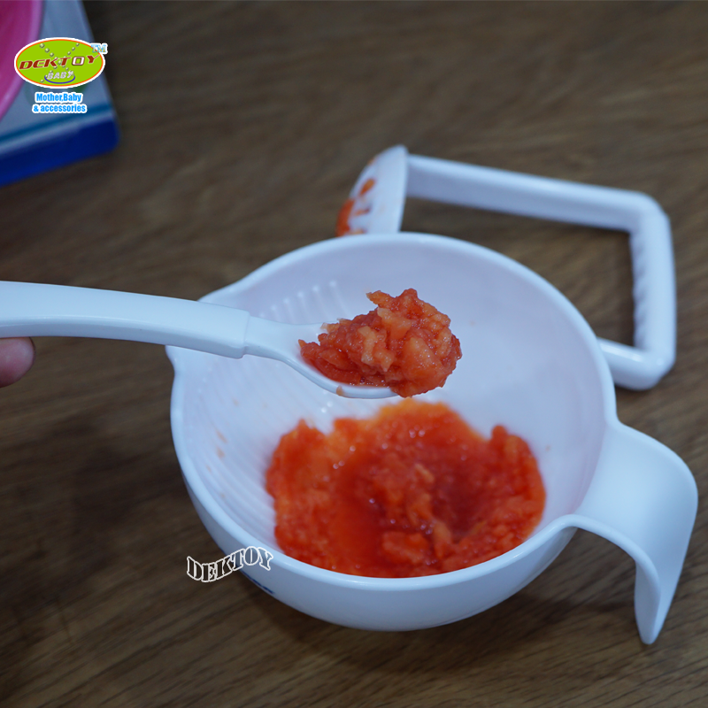 Attoon แอทตูน ชุดชามบดอาหารเด็ก 2 Action พร้อมช้อน