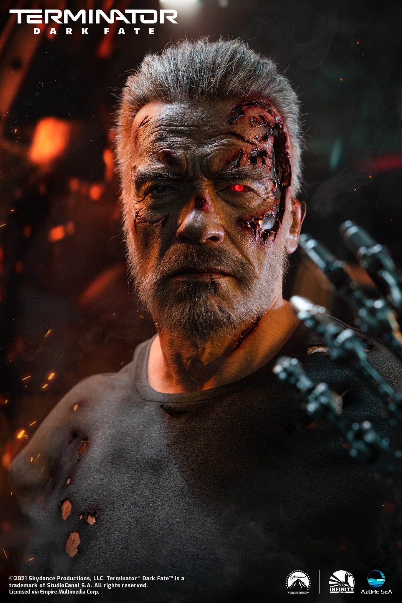 [สั่งจอง] Infinity Studio Bust 1/1 : Terminator : Dark Fate (T-800)