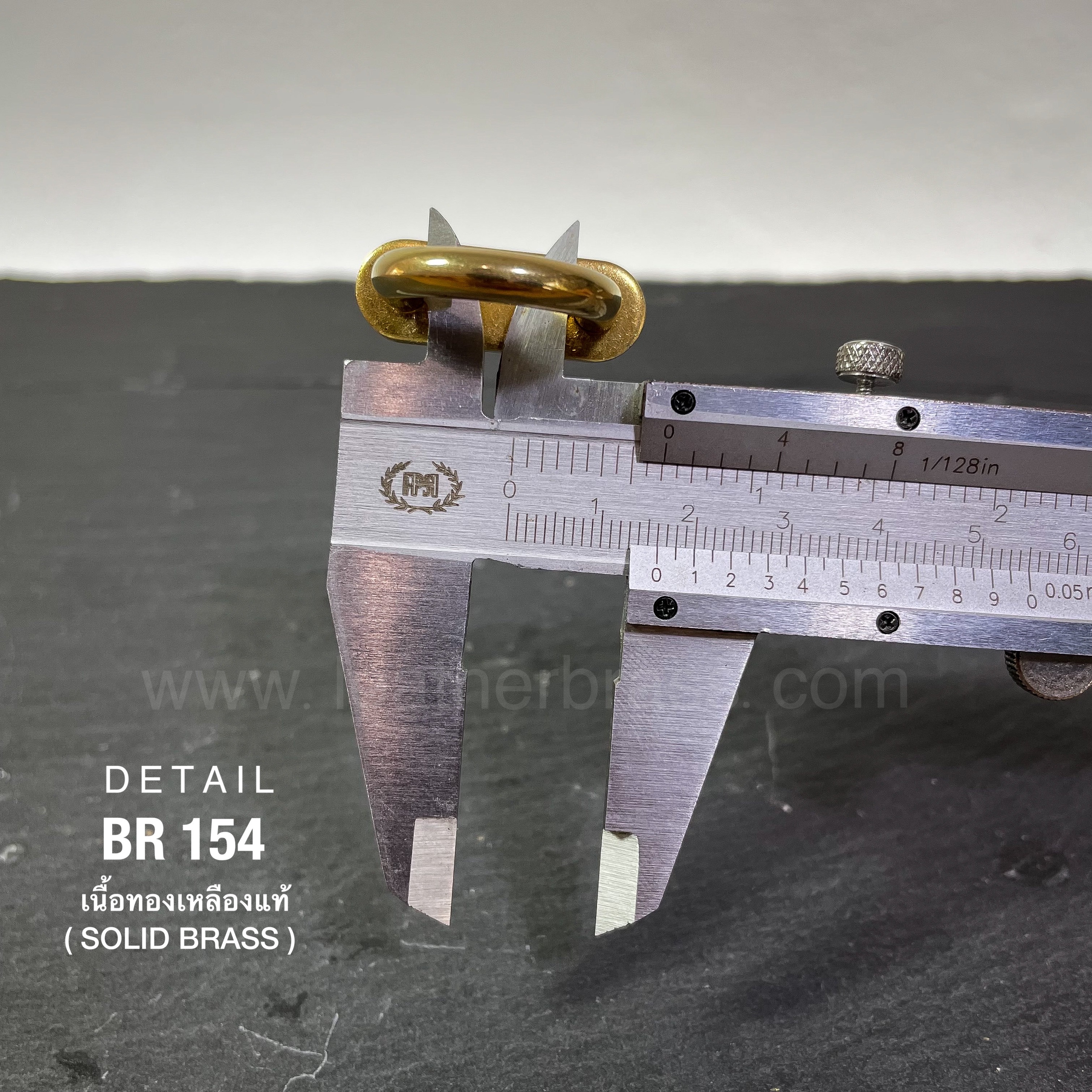 ฺBR154 อะไหล่หูหิ้วกระเป๋า หูกระเป๋า อะไหล่ทองเหลืองแท้ อุปกรณ์งานหนัง leatherbrass**ราคาต่อชิ้น**