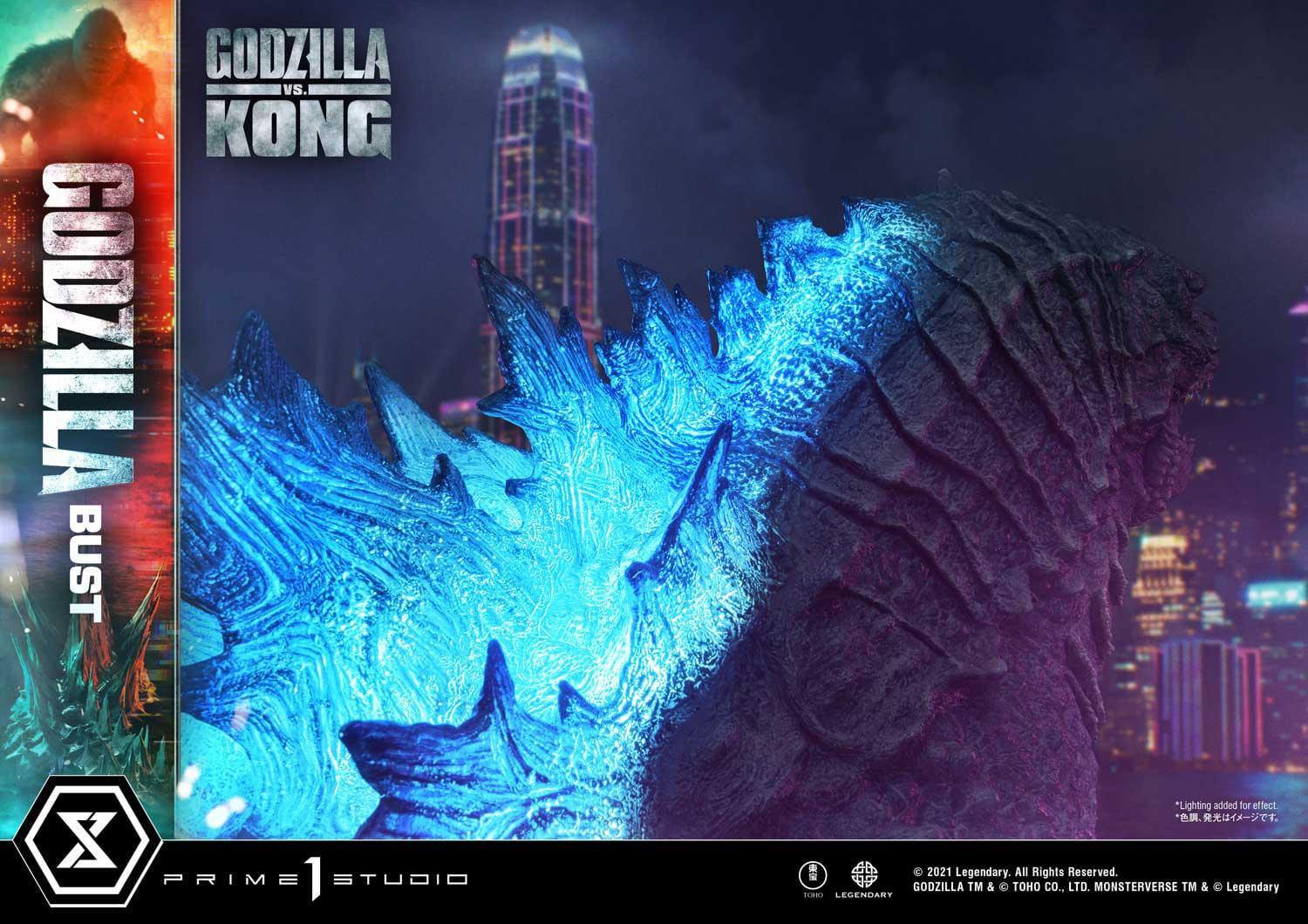 [สั่งจอง]Prime 1 Studio LSGVK-01 : Godzilla vs Kong Godzilla Bust