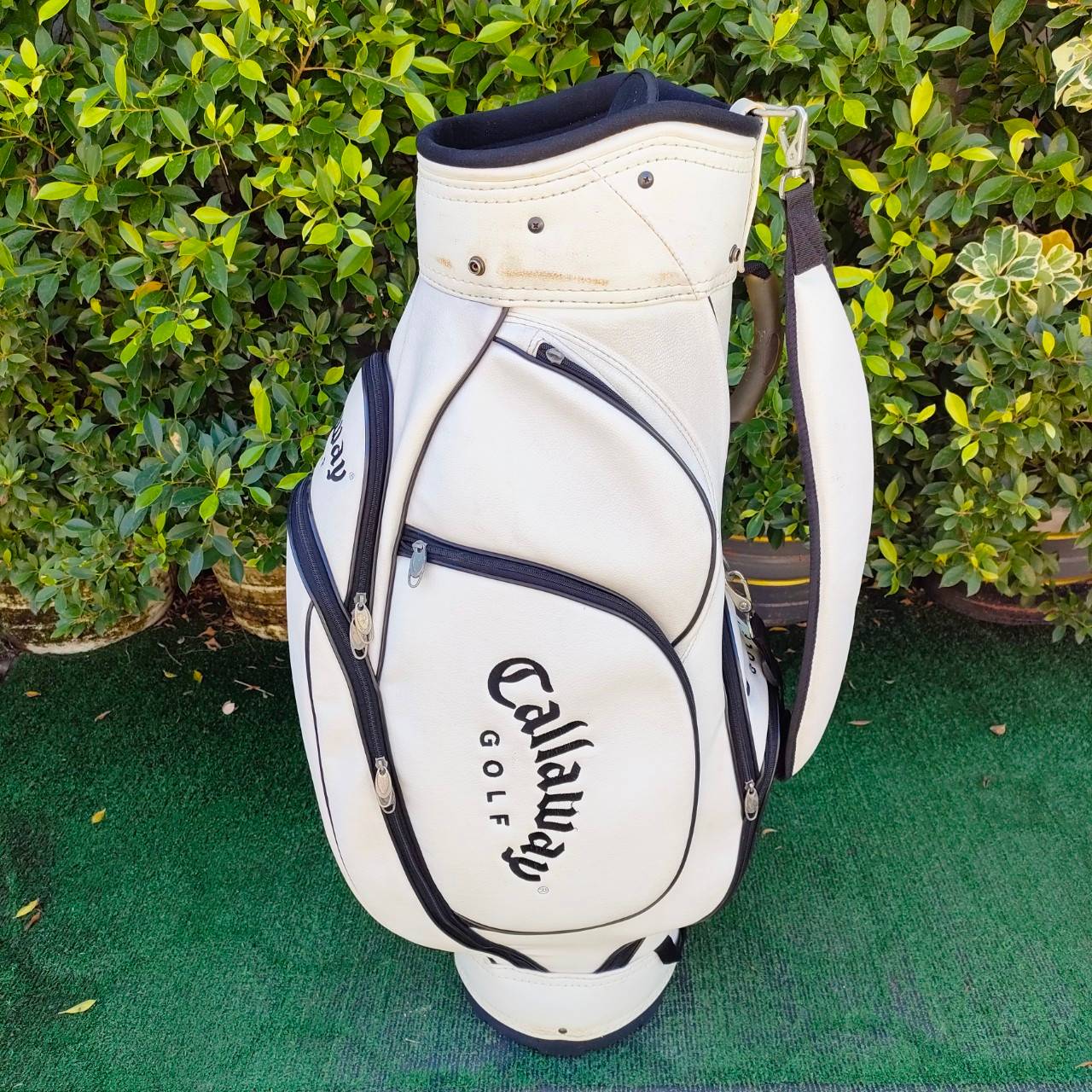 ถุงกอล์ฟ CALLAWAY GOLF มือสอง ของแท้ เป็นถุงหนัง ถุง TOUR ใบใหญ่สภาพพร้อมใช้