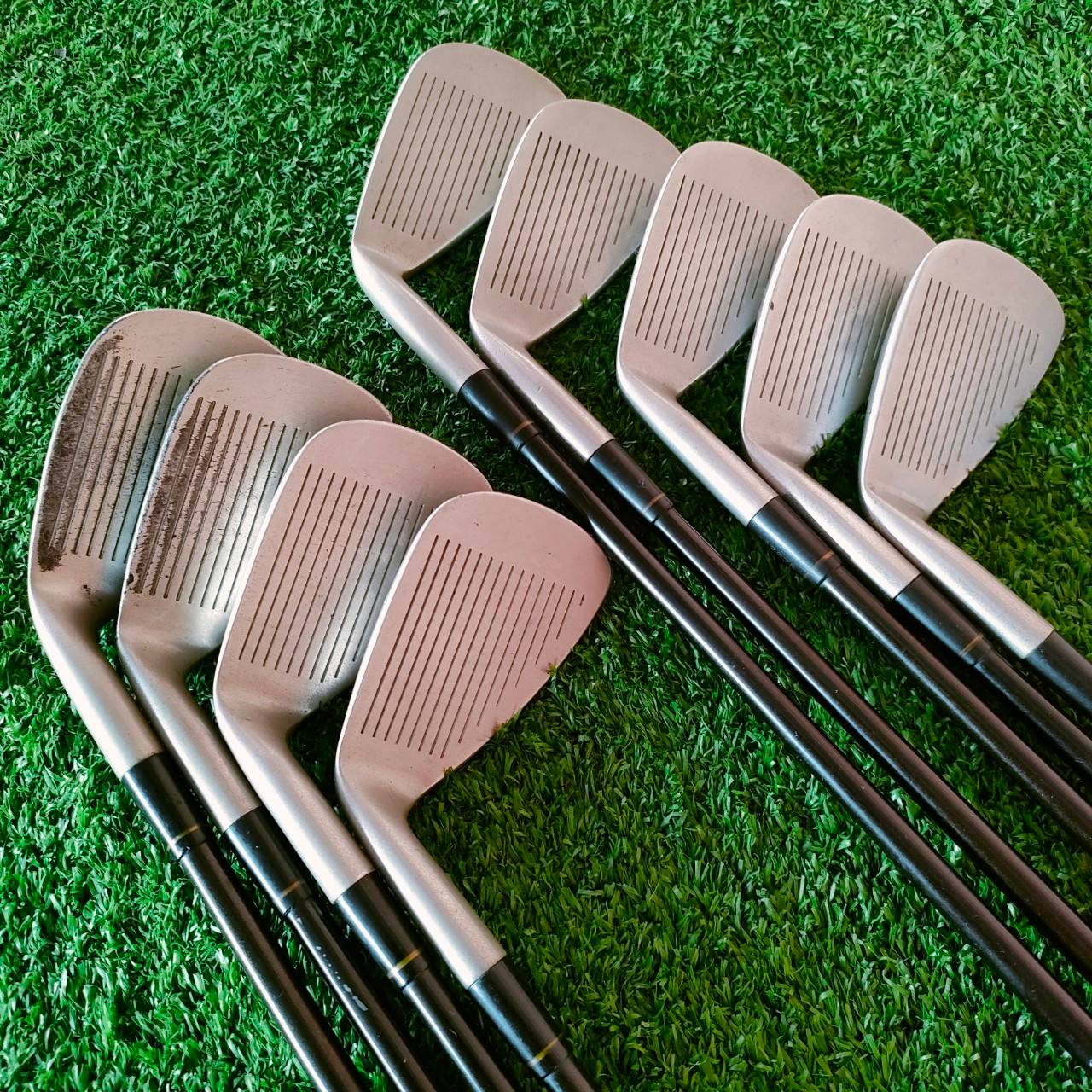 ชุดเหล็ก YAMAHA PRBTB FORGED มีเหล็ก 4-9 เเละ PW AW SW ก้าน SENSUS 7324 M FLEX R YAMAHA เป็นแบรนด์คุณภาพสูง ไม้กอล์ฟมือสอง ของแท้ BY NakaraLuxurious