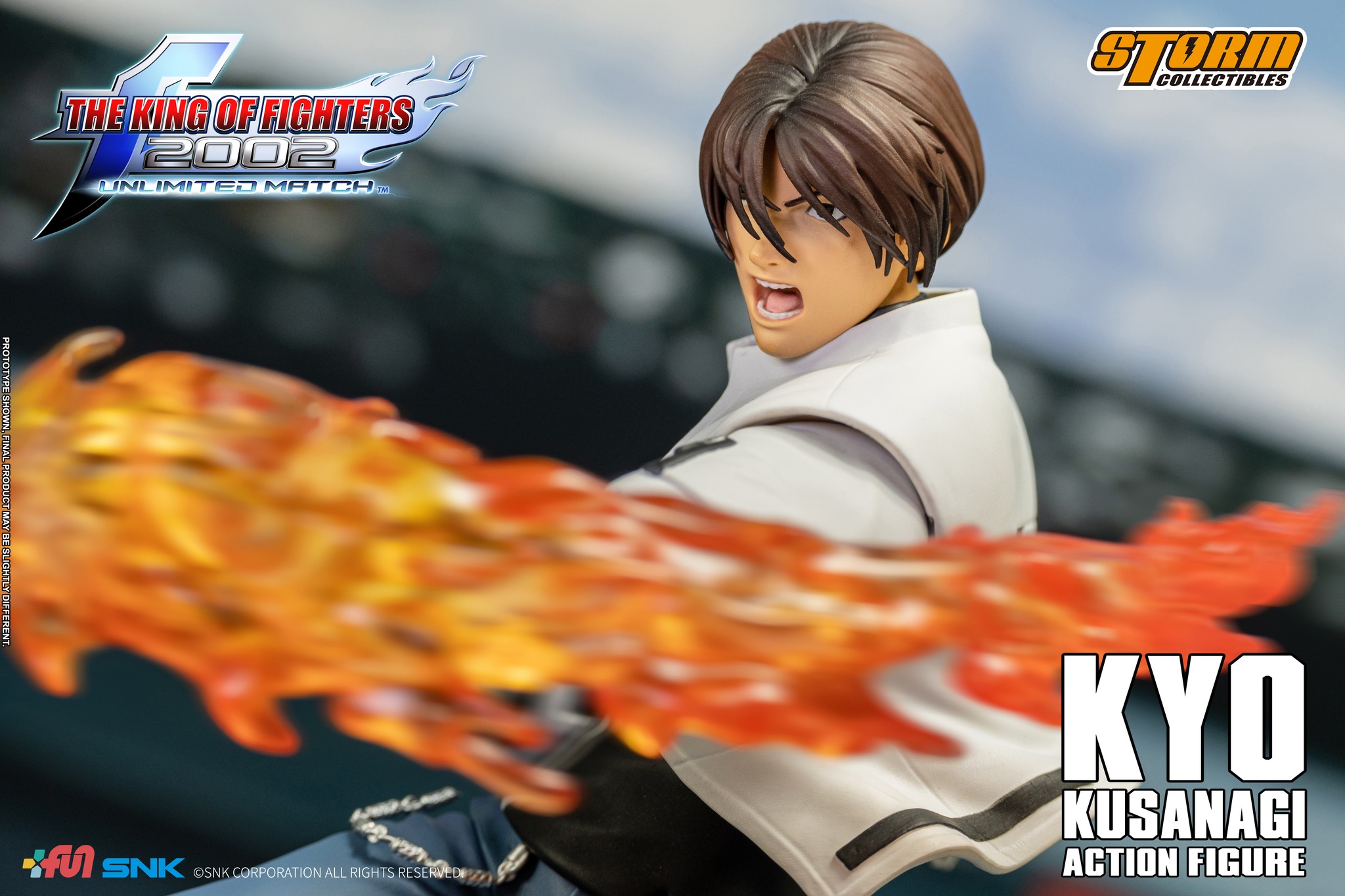 [สั่งจอง]Storm Collectibles SKKF08 1/12 : King of Fighters 2002 Unlimited Match - KYO KUSANAGI