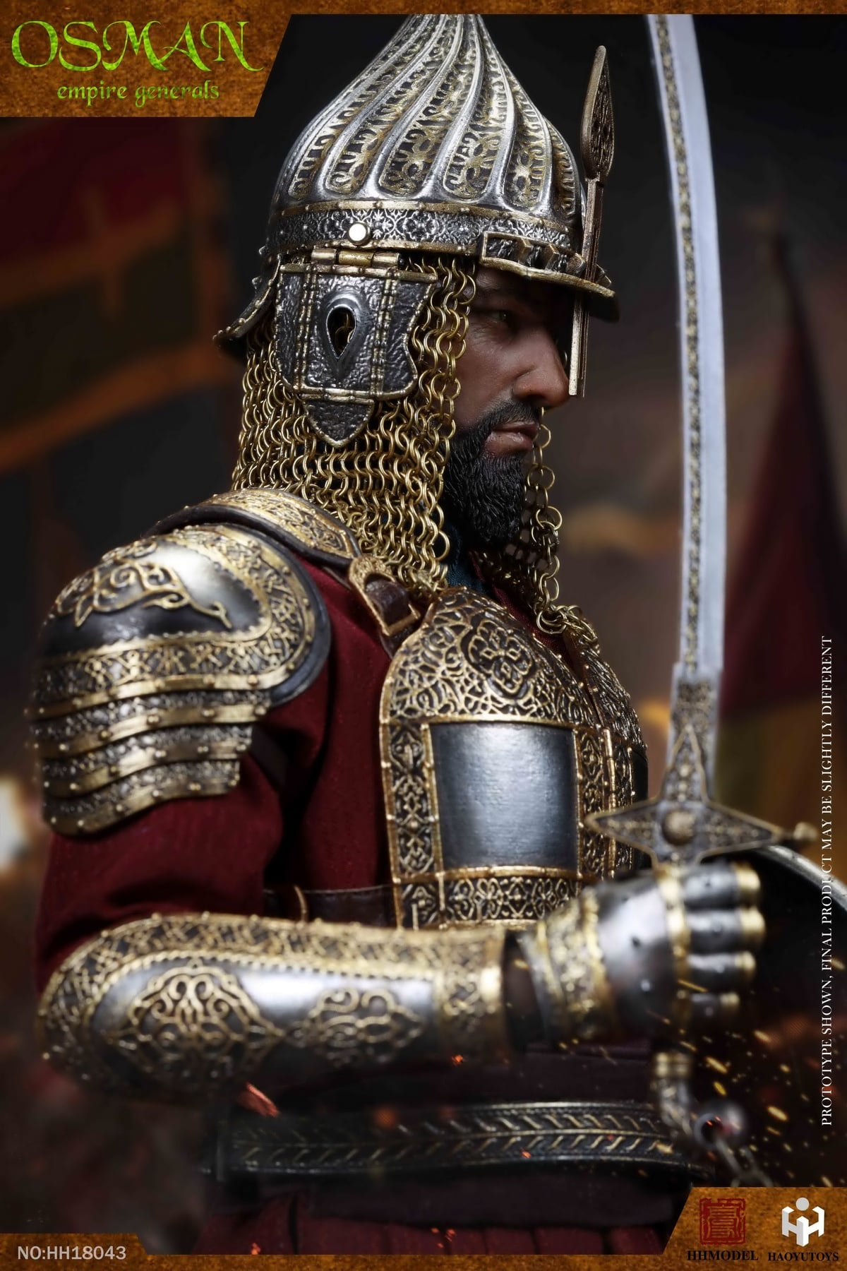 [สั่งจอง]HHMODEL x HAOYUTOYS HH18043 1/6 : Empire Series - General of the Ottoman Empire