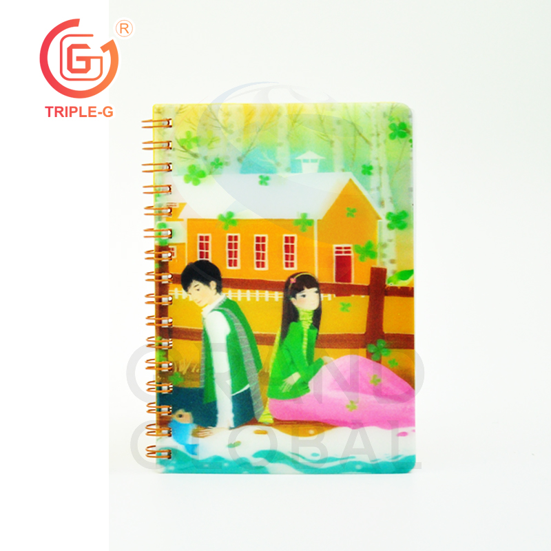 Triple-G สมุดโน๊ต 3 มิติ ลายคู่รัก