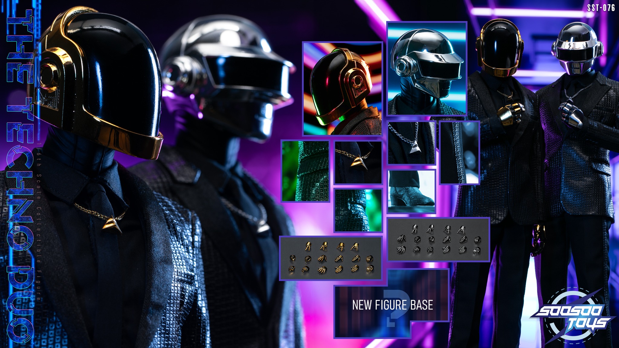 [สั่งจอง] Soosootoys SST076 1/6 : The Techno Duo