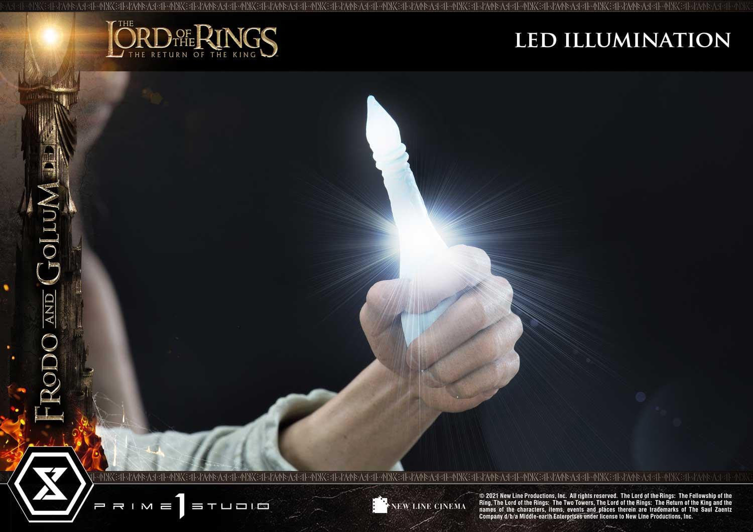[สั่งจอง]Prime 1 Studio PMLOTR-07: Frodo and Gollum (The Lord of the Rings)