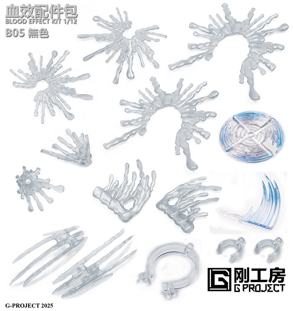 [สั่งจอง] G-Project 1/12 : BLOOD EFFECT KIT