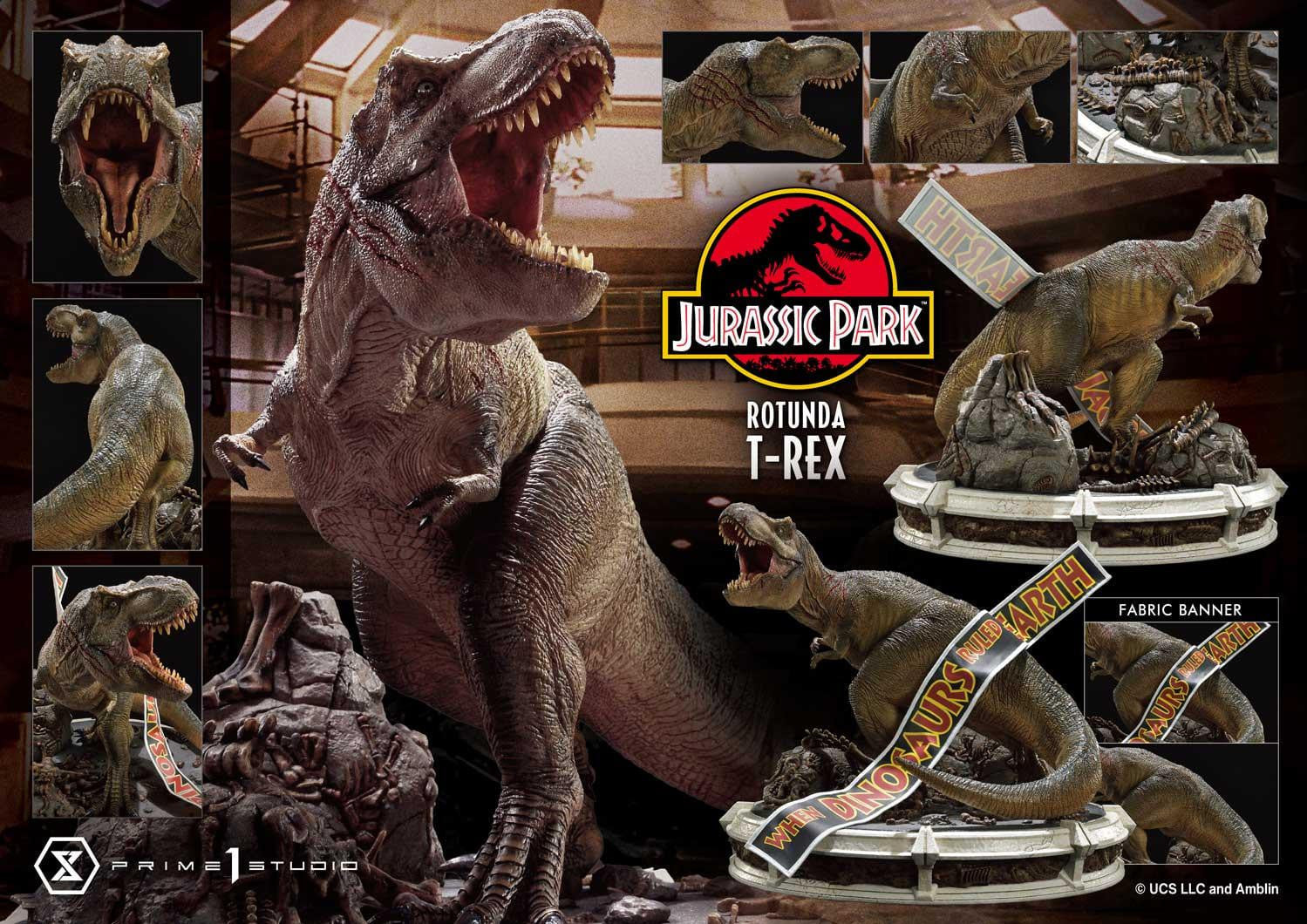 [สั่งจอง]Prime 1 Studio LMCJP-08 Non Scale : Rotunda T-REX (Jurassic Park)