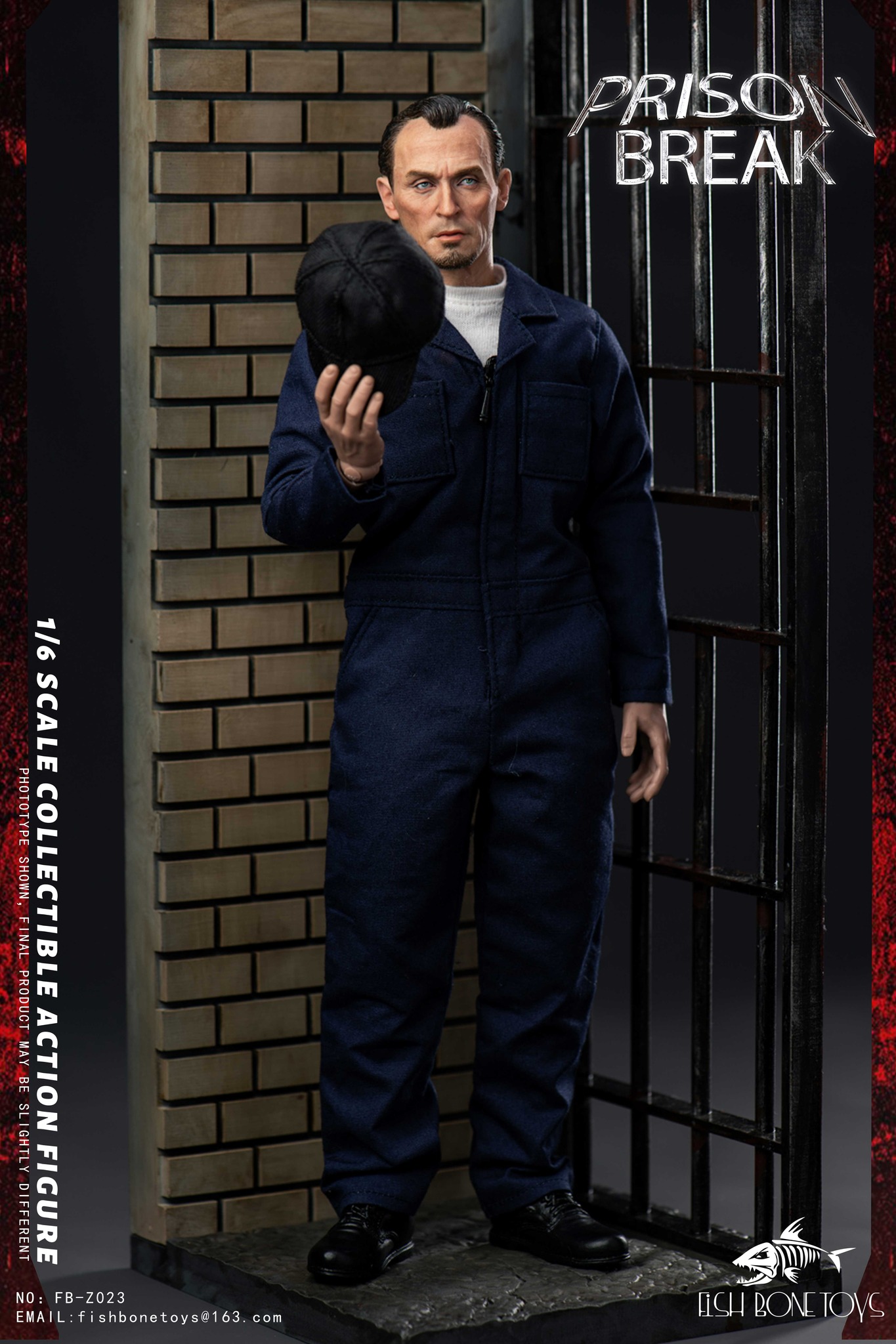 [สั่งจอง]FISH BONETOYS 1/6 : Prison Break