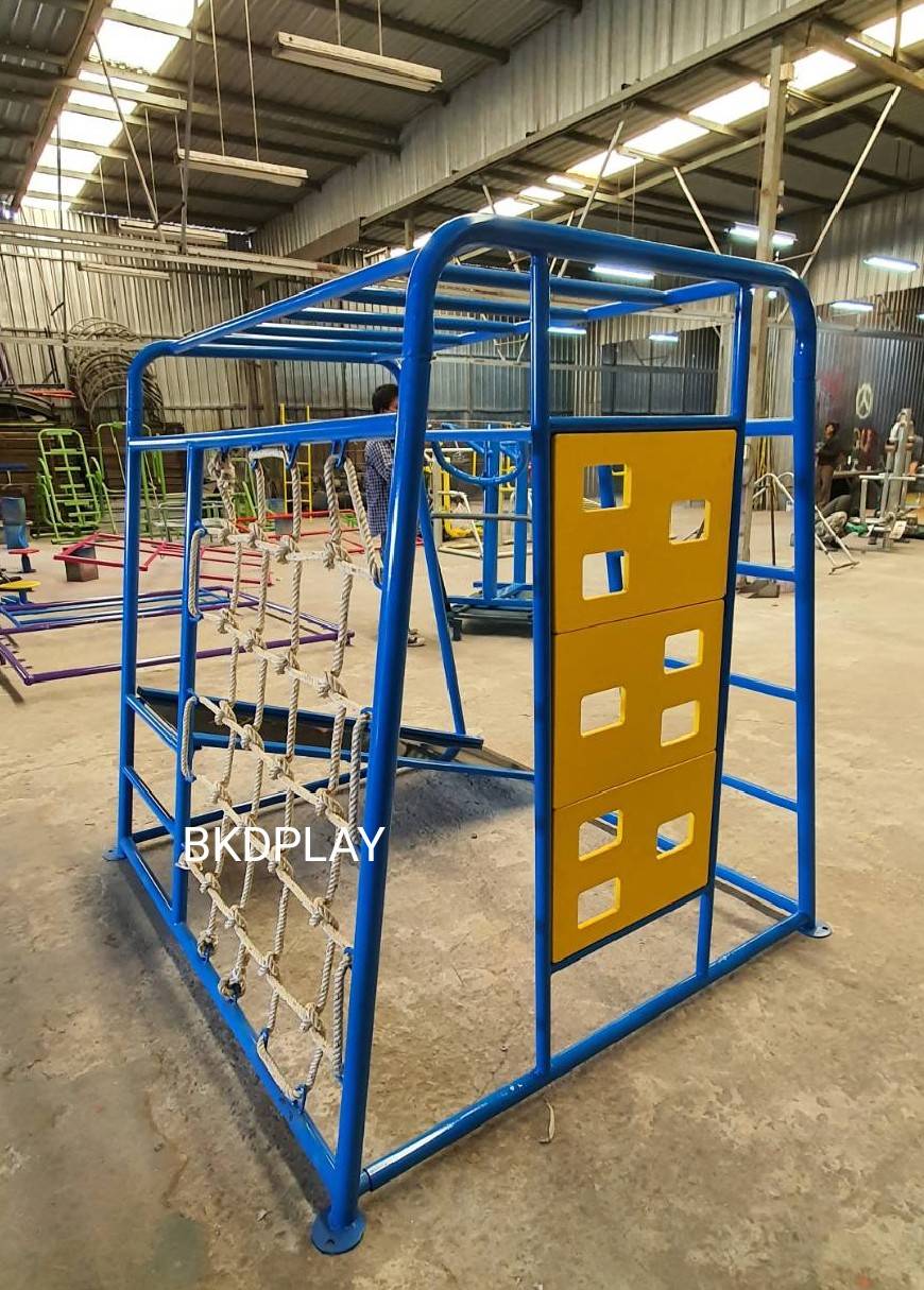 ชุดรวมปีนป่าย4in1 เครื่องเล่นสนามกลางแจ้ง สนามเด็กเล่น ของเล่นเสริมพัฒนาการ