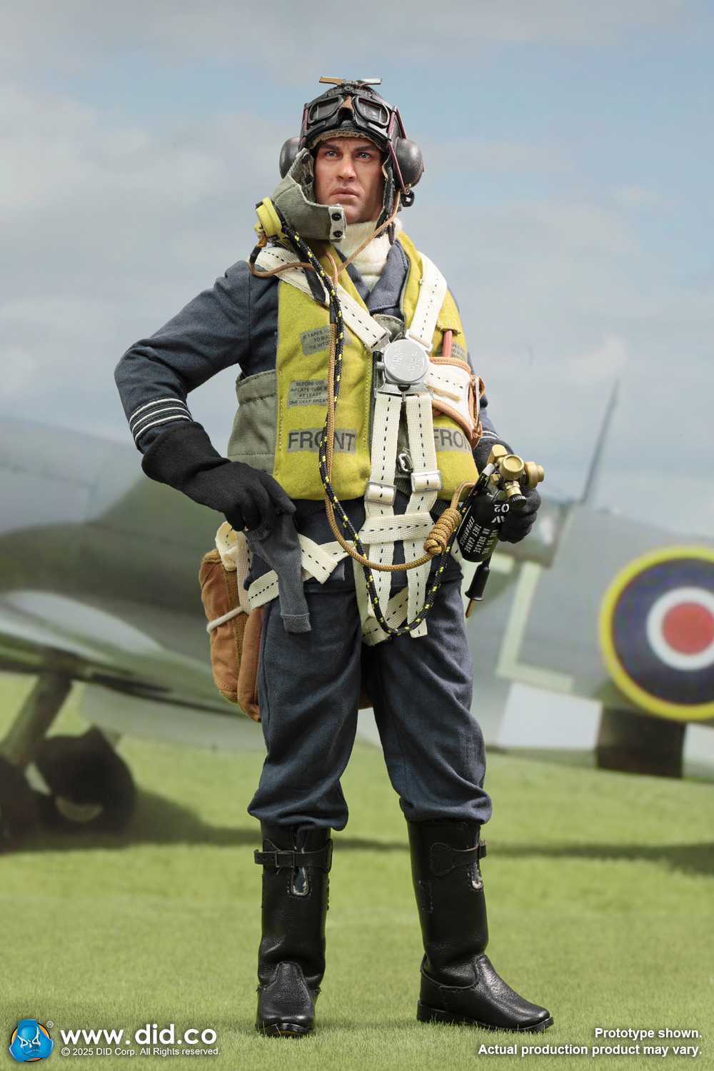 [สั่งจอง]DID K80187 1/6 : WWII British Pilot Squadron Leader – Tom